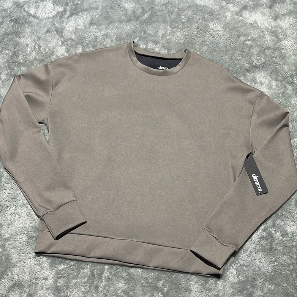 Ultracor Filter Pullover in desert taupe